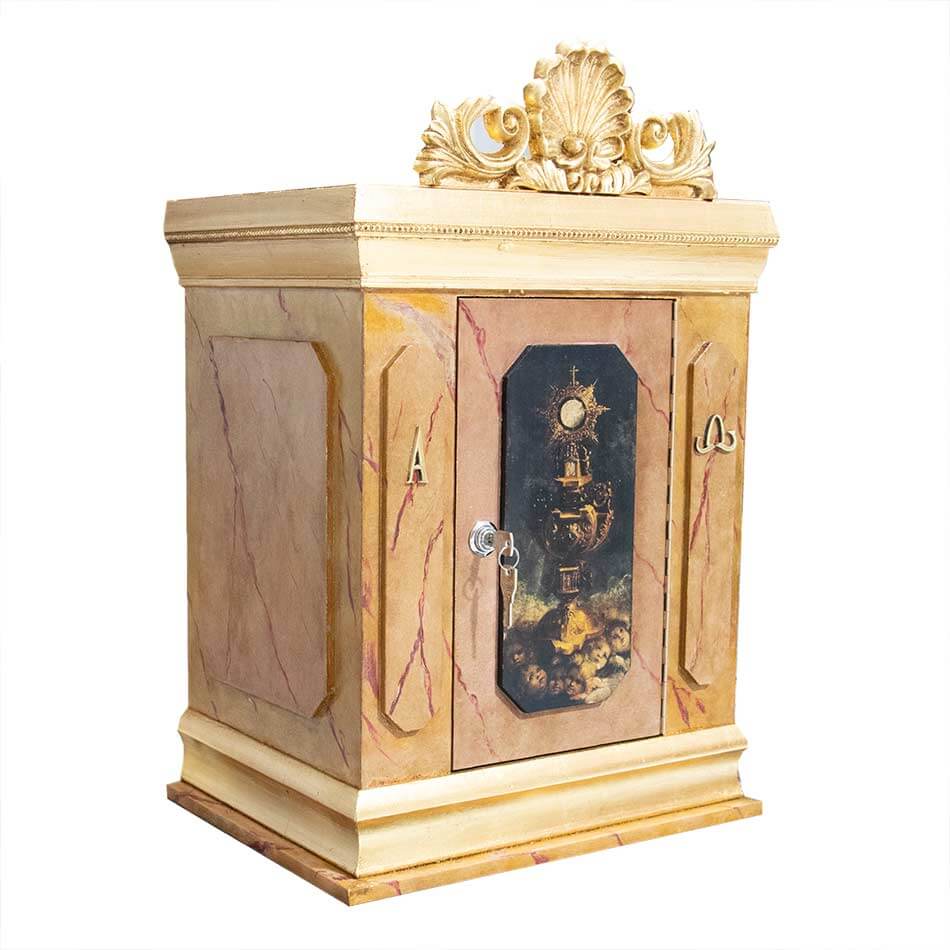 Sagrario imitación mármol