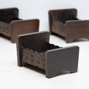 Cuna para imagen de Niño Jesús de 8 a 9 cm